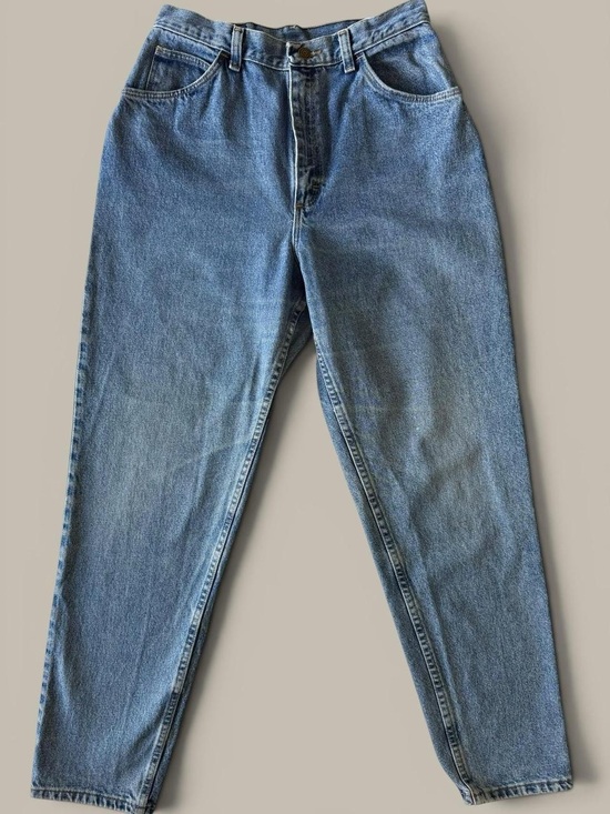 Gitano Denim - Vintage Gitano High Rise Tapered Mom Jeans 10P 80s 90s Grunge Denim Retro Blue